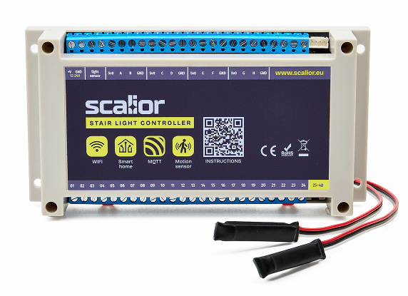 Stair light controller scalior